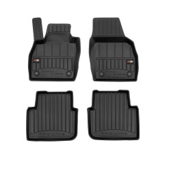 Tappetini per auto Proline 3D compatibili con Skoda Kamiq dal 2019 in poi su misura in gomma | Tipo Auto: Crossover | Set di tappetini premium | Materiale TPE durevole | Bordi più alti