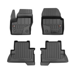 Tappetini per auto Proline 3D compatibili con Ford Kuga II 2013-2019 su misura in gomma | Tipo Auto: SUV | Set di tappetini premium | Materiale TPE durevole | Bordi più alti