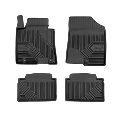 Tappetini per auto no. 77 compatibili con Hyundai i30 II 2011-2017 su misura in gomma | Set di tappetini premium | Materiale TPE durevole | Bordi più alti