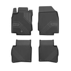 Tappetini per auto no. 77 compatibili con Nissan Note I 2006-2012 su misura in gomma | Tipo Auto: Minivan | Set di tappetini premium | Materiale TPE durevole | Bordi più alti