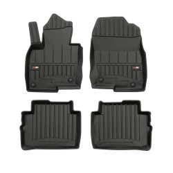 Tappetini per auto Proline 3D compatibili con Mazda CX-5 II dal 2017 in poi su misura in gomma | Note: senza copertura di montaggio della cintura | Tipo Auto: SUV | Set di tappetini premium | Materiale TPE durevole | Bordi più alti