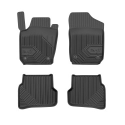 Tappetini per auto no. 77 compatibili con SEAT Ibiza IV 2008-2017 su misura in gomma | Set di tappetini premium | Materiale TPE durevole | Bordi più alti