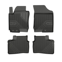 Tappetini per auto no. 77 compatibili con Hyundai i30 I 2007-2012 su misura in gomma | Tipo Auto: Hatchback | Set di tappetini premium | Materiale TPE durevole | Bordi più alti