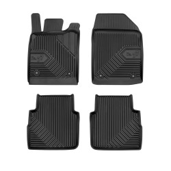 Tappetini per auto no. 77 compatibili con Opel Signum 2003-2008 su misura in gomma | Tipo Auto: Hatchback | Set di tappetini premium | Materiale TPE durevole | Bordi più alti
