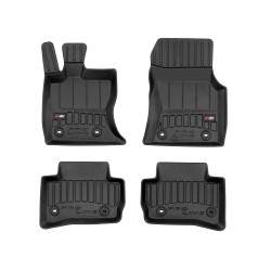 Tappetini per auto Proline 3D compatibili con Jaguar F-Pace dal 2016 in poi su misura in gomma | Tipo Auto: SUV | Set di tappetini premium | Materiale TPE durevole | Bordi più alti