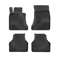 Tappetini per auto no. 77 compatibili con BMW Serie 7 E66 2001-2008 su misura in gomma | Tipo Auto: Berlina | Set di tappetini premium | Materiale TPE durevole | Bordi più alti