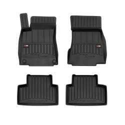 Tappetini per auto Proline 3D compatibili con Mercedes-Benz GLB X247 dal 2019 in poi su misura in gomma | Tipo Auto: Crossover | Set di tappetini premium | Materiale TPE durevole | Bordi più alti