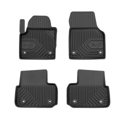 Tappetini per auto no. 77 compatibili con Land Rover Discovery Sport dal 2014 in poi su misura in gomma | Tipo Auto: SUV | Set di tappetini premium | Materiale TPE durevole | Bordi più alti