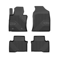 Tappetini per auto no. 77 compatibili con SsangYong Tivoli dal 2015 in poi su misura in gomma | Tipo Auto: Crossover | Set di tappetini premium | Materiale TPE durevole | Bordi più alti