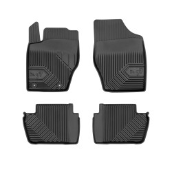 Tappetini per auto no. 77 compatibili con Peugeot 307 2001-2008 su misura in gomma | Tipo Auto: Station Wagon | Set di tappetini premium | Materiale TPE durevole | Bordi più alti