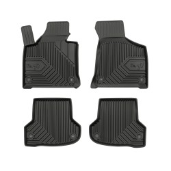 Tappetini per auto no. 77 compatibili con Audi A3 8P 2003-2013 su misura in gomma | Tipo Auto: Hatchback | Set di tappetini premium | Materiale TPE durevole | Bordi più alti