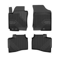 Tappetini per auto no. 77 compatibili con Hyundai i30 I 2007-2012 su misura in gomma | Tipo Auto: Station Wagon | Set di tappetini premium | Materiale TPE durevole | Bordi più alti