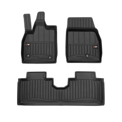 Tappetini compatibili con Ford Mustang Mach-E dal 2020 in poi, su misura in Gomma TPE