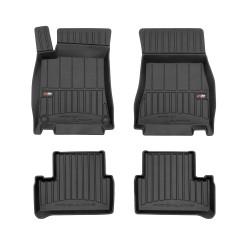 Tappetini per auto Proline 3D compatibili con Mercedes-Benz Classe A W177 dal 2018 in poi su misura in gomma | Set di tappetini premium | Materiale TPE durevole | Bordi più alti