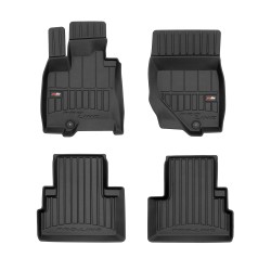 Tappetini per auto Proline 3D compatibili con INFINITI QX70 2008-2017 su misura in gomma | Note: post-facelift | Tipo Auto: SUV | Set di tappetini premium | Materiale TPE durevole | Bordi più alti