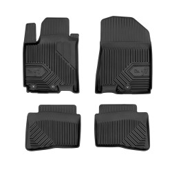 Tappetini per auto no. 77 compatibili con Hyundai i20 II 2014-2020 su misura in gomma | Tipo Auto: Hatchback | Set di tappetini premium | Materiale TPE durevole | Bordi più alti