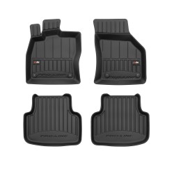 Tappetini per auto Proline 3D compatibili con Skoda Octavia IV dal 2019 in poi su misura in gomma | Set di tappetini premium | Materiale TPE durevole | Bordi più alti