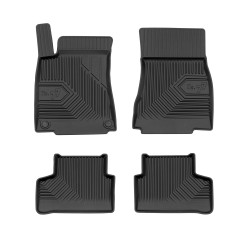 Tappetini per auto no. 77 compatibili con Mercedes-Benz Classe B W247 dal 2018 in poi su misura in gomma | Tipo Auto: Minivan | Set di tappetini premium | Materiale TPE durevole | Bordi più alti