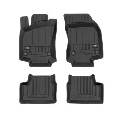 Tappetini per auto Proline 3D compatibili con Opel Astra H 2004-2014 su misura in gomma | Set di tappetini premium | Materiale TPE durevole | Bordi più alti