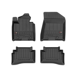 Tappetini per auto Proline 3D compatibili con Kia Sportage IV 2015-2021 su misura in gomma | Note: pre-facelift, senza tendi cintura dietro al sedile del guidatore | Tipo Auto: SUV | Set di tappetini premium | Materiale TPE durevole | Bordi più alti
