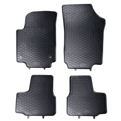 Tappetini per auto Geyer& Hosaja per Skoda Citigo 2011-2019 su misura in gomma | Materiale resiste | Superficie antiscivolo | Impermeabile