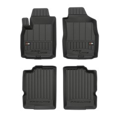 Tappetini per auto Proline 3D compatibili con Fiat Panda II 2003-2012 su misura in gomma | Tipo Auto: Hatchback | Set di tappetini premium | Materiale TPE durevole | Bordi più alti