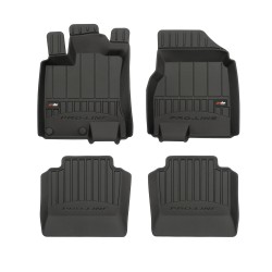 Tappetini per auto Proline 3D compatibili con Nissan Qashqai I 2006-2013 su misura in gomma | Note: +2 | Tipo Auto: Crossover | Set di tappetini premium | Materiale TPE durevole | Bordi più alti