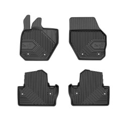 Tappetini per auto no. 77 compatibili con Volvo V60 I 2010-2018 su misura in gomma | Tipo Auto: Station Wagon | Set di tappetini premium | Materiale TPE durevole | Bordi più alti