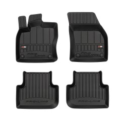 Tappetini per auto Proline 3D compatibili con Volkswagen Tiguan II dal 2015 in poi su misura in gomma | Tipo Auto: SUV | Set di tappetini premium | Materiale TPE durevole | Bordi più alti