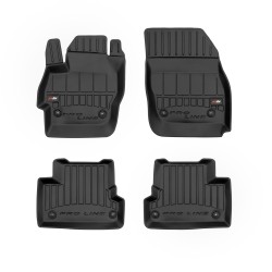 Tappetini per auto Proline 3D compatibili con Mazda 3 II 2008-2013 su misura in gomma | Set di tappetini premium | Materiale TPE durevole | Bordi più alti