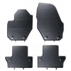 Tappetini compatibili con Volvo V60 I 2010-2018, su misura in Gomma TPE