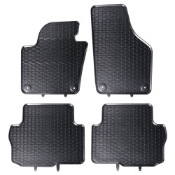 Tappetini compatibili con Volkswagen Sharan II 2010-2022, su misura in Gomma TPE