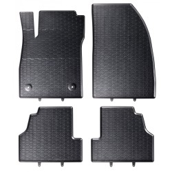 Tappetini per auto Geyer& Hosaja per Opel Mokka A 2012-2019 su misura in gomma | Materiale resiste | Superficie antiscivolo | Impermeabile