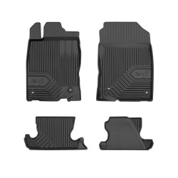 Tappetini per auto no. 77 compatibili con Honda CR-Z 2010-2016 su misura in gomma | Tipo Auto: Hatchback | Set di tappetini premium | Materiale TPE durevole | Bordi più alti