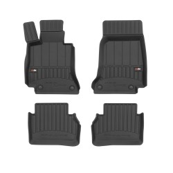 Tappetini per auto Proline 3D compatibili con Mercedes-Benz Classe E W213 dal 2016 in poi su misura in gomma | Set di tappetini premium | Materiale TPE durevole | Bordi più alti