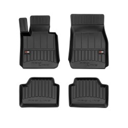 Tappetini per auto Proline 3D compatibili con BMW Serie 1 F20 2011-2019 su misura in gomma | Tipo Auto: Hatchback | Set di tappetini premium | Materiale TPE durevole | Bordi più alti