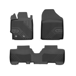 Tappetini per auto no. 77 compatibili con Toyota Urban Cruiser 2008-2014 su misura in gomma | Tipo Auto: Crossover | Set di tappetini premium | Materiale TPE durevole | Bordi più alti