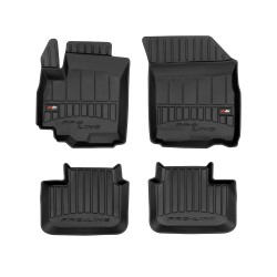 Tappetini per auto Proline 3D compatibili con Suzuki Swift IV 2004-2010 su misura in gomma | Tipo Auto: Hatchback | Set di tappetini premium | Materiale TPE durevole | Bordi più alti