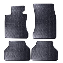 Tappetini per auto Geyer& Hosaja per BMW Serie 5 E60 2003-2010 su misura in gomma | Materiale resiste | Superficie antiscivolo | Impermeabile