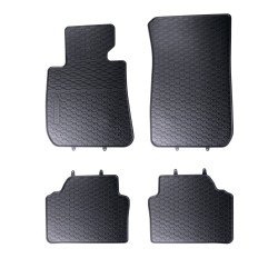 Tappetini per auto Geyer& Hosaja per BMW Serie 3 E90 2004-2012 su misura in gomma | Materiale resiste | Superficie antiscivolo | Impermeabile