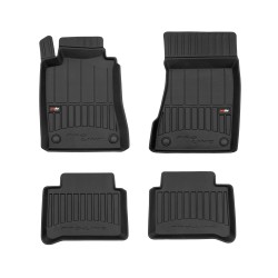 Tappetini per auto Proline 3D compatibili con Mercedes-Benz Classe E W211 2002-2009 su misura in gomma | Note: non compatibile con versione 4Matic | Set di tappetini premium | Materiale TPE durevole | Bordi più alti