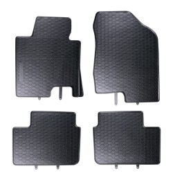 Tappetini compatibili con Hyundai I30 II 2011-2017, su misura in Gomma TPE