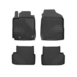 Tappetini per auto no. 77 compatibili con Toyota Celica VII 1999-2005 su misura in gomma | Note: liftback | Set di tappetini premium | Materiale TPE durevole | Bordi più alti