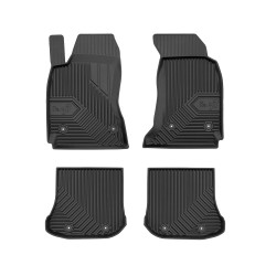 Tappetini per auto no. 77 compatibili con Audi A4 B5 1994-2001 su misura in gomma | Tipo Auto: Station Wagon | Set di tappetini premium | Materiale TPE durevole | Bordi più alti