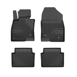Tappetini per auto no. 77 compatibili con Mazda 3 III 2013-2018 su misura in gomma | Set di tappetini premium | Materiale TPE durevole | Bordi più alti