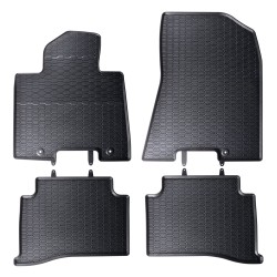 Tappetini per auto Geyer& Hosaja per Hyundai Tucson III 2015-2020 su misura in gomma | Materiale resiste | Superficie antiscivolo | Impermeabile