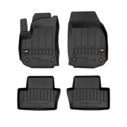 Tappetini per auto Proline 3D compatibili con Opel Zafira B 2005-2014 su misura in gomma | Tipo Auto: Minivan | Set di tappetini premium | Materiale TPE durevole | Bordi più alti