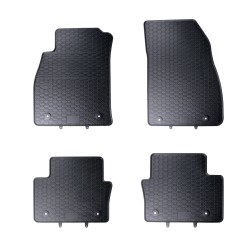 Tappetini per auto Geyer& Hosaja per Opel Insignia A 2008-2017 su misura in gomma | Materiale resiste | Superficie antiscivolo | Impermeabile