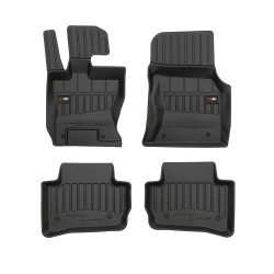 Tappetini per auto Proline 3D compatibili con Land Rover Range Rover Velar dal 2017 in poi su misura in gomma | Tipo Auto: SUV | Set di tappetini premium | Materiale TPE durevole | Bordi più alti