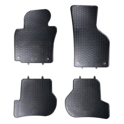 Tappetini per auto Geyer& Hosaja per Skoda Octavia II 2004-2013 su misura in gomma | Materiale resiste | Superficie antiscivolo | Impermeabile